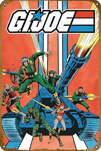 Vintage Collectibles - Gi Joe – Tank Posteri Vintage