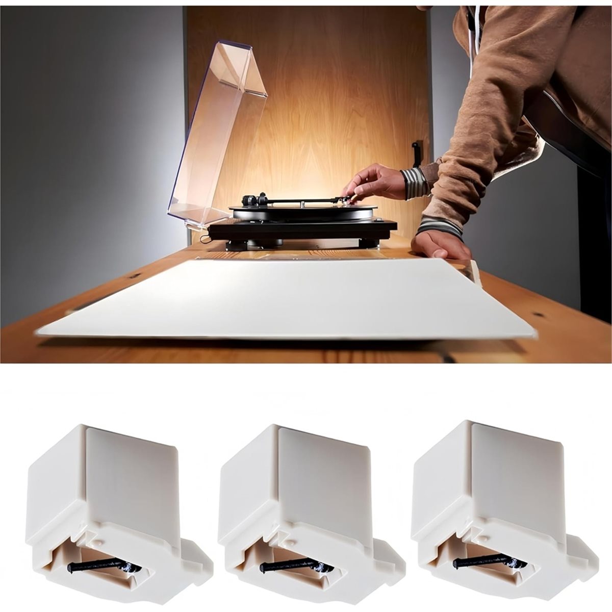 Record Player Needle - 1 takım ATN3600L Yedek Stylus LP