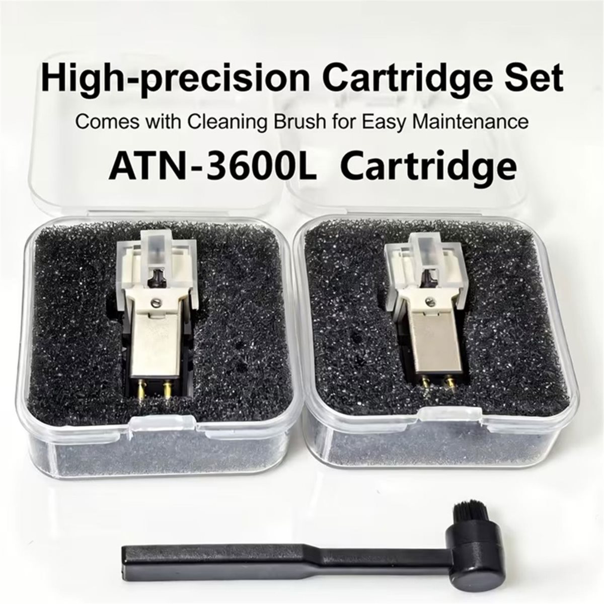 Record Player Needle - 2 adet ATN3600L kartuş yedek Stylus