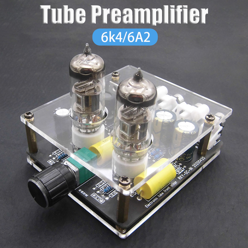 Tube Amplifier Part - Yükseltildi 6K4/6A2 tüp preamplifikatör amplifikatörler HiFi