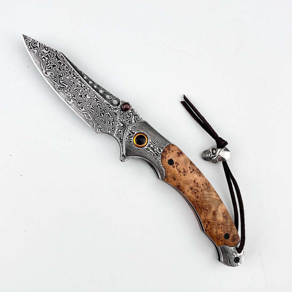 Yüksek Sertlikte Şam Desenli K - Vintage Collectible Pocket Knives incelemesi ve fiyatı