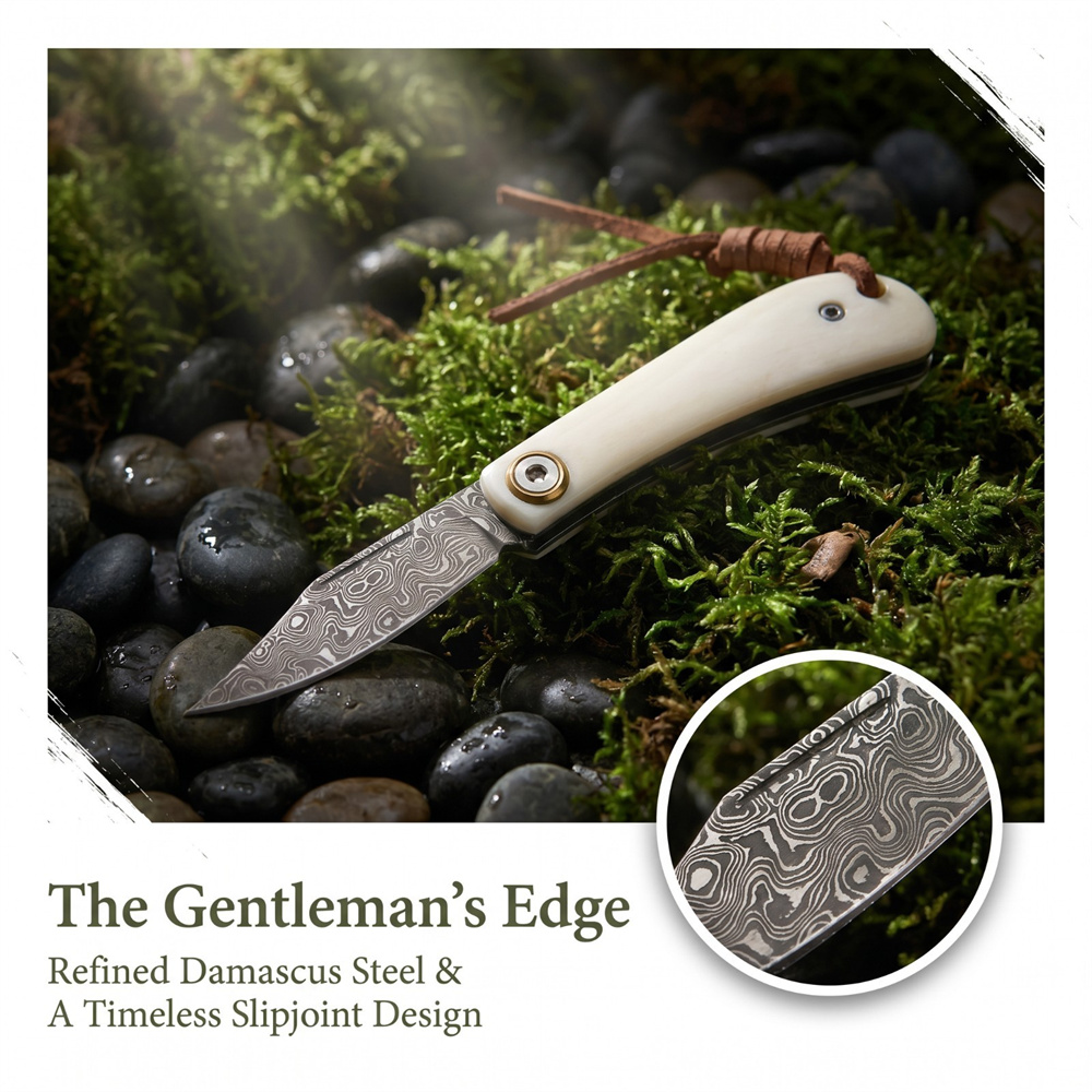 Kompakt Vintage Şam Çelikli Ka - Vintage Collectible Pocket Knives incelemesi ve fiyatı
