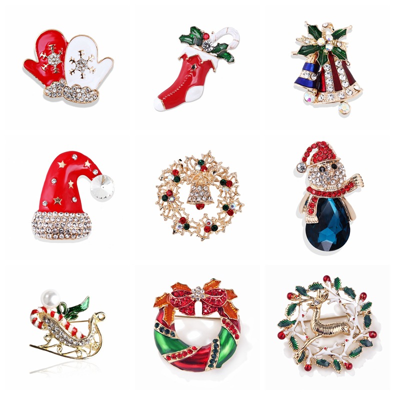 Vintage Rhinestone Noel Broş K - Vintage Collectible Santa incelemesi ve fiyatı