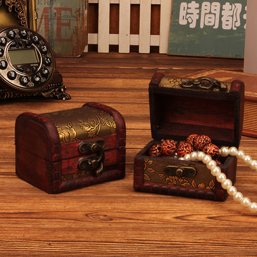 Çin tarzı Vintage ahşap mücevh - Vintage Collectibles incelemesi ve fiyatı