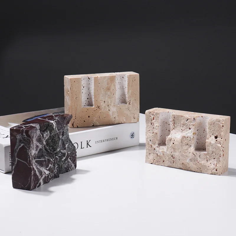 Doğal Mermer Taş Mumluk, Vinta - Vintage Collectible Marbles incelemesi ve fiyatı