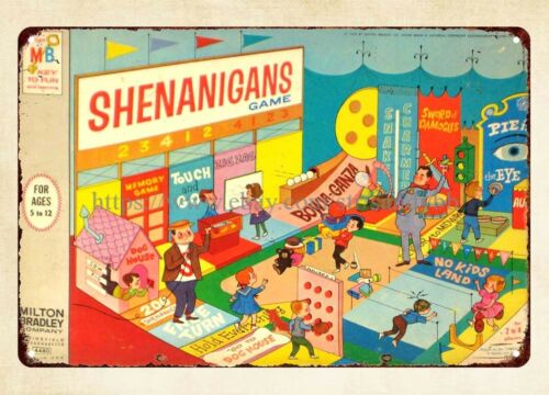 Shenanigans Masa Oyunu 1964 me - Vintage Collectible Board Games incelemesi ve fiyatı