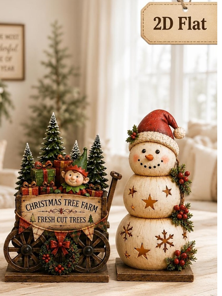 6/3 Parçalı Set, Rastgele Stil - Vintage Collectible Santa incelemesi ve fiyatı