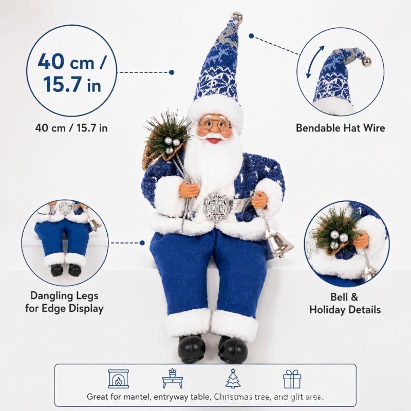 El Yapımı, Vintage Tarzda, Noe - Vintage Collectible Santa incelemesi ve fiyatı