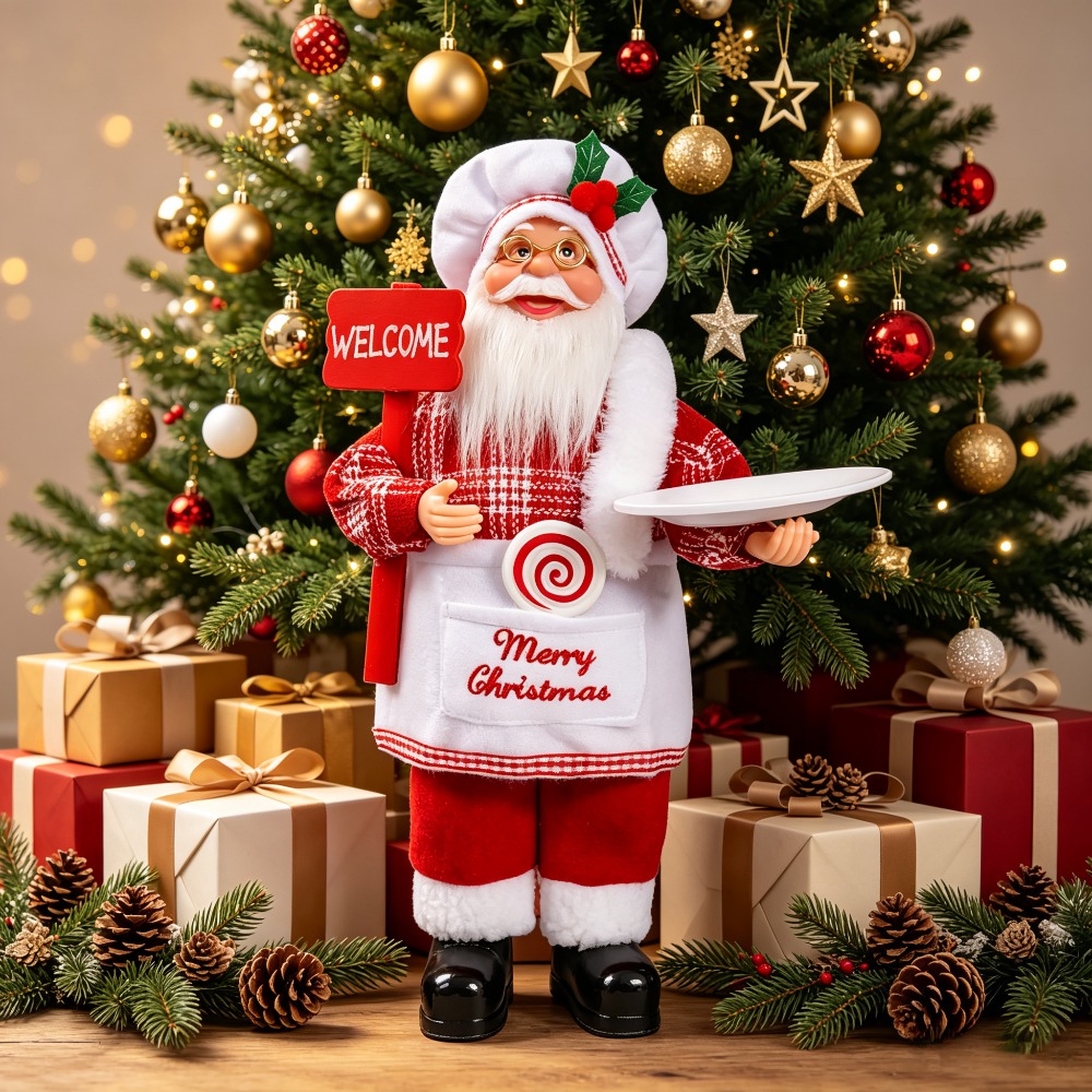Noel aşçı temalı bir Noel Baba - Vintage Collectible Santa incelemesi ve fiyatı